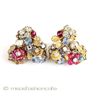 （画像用） Ｒｏｂｅｒｔ　ロバート フラワー　イヤリング