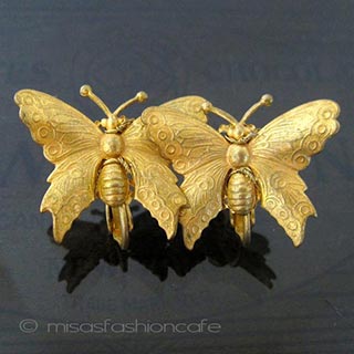 （画像用） Miriam Haskell ミリアムハスケル イヤリング