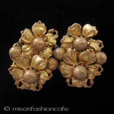 （画像用） Miriam Haskell ミリアムハスケル イヤリング