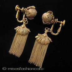 （画像用） Miriam Haskell ミリアムハスケル イヤリング