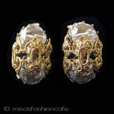 （画像用） Miriam Haskell ミリアムハスケル イヤリング