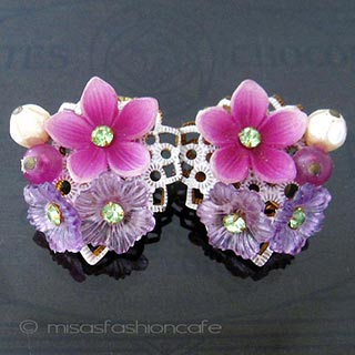 （画像用） ドイツ製お花イヤリング