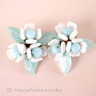 （画像用） 花ブーケ　イヤリング