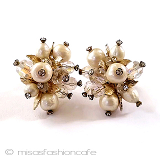 （画像用） ヴィンテージジュエリー バロックパール　Vendome