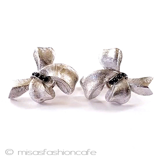 （画像用） ヴィンテージジュエリー トリファリイヤリング