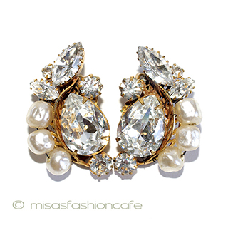 （画像用） Ｒｏｂｅｒｔ　イヤリング クリスタルパールイヤリング