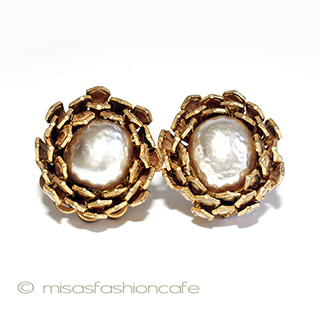 （画像用） ミリアムハスケル バロックパール　イヤリング