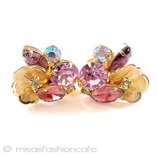 （画像用） Julianaガラスイヤリング