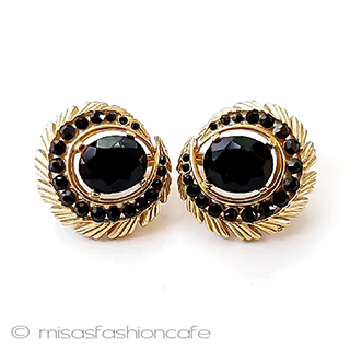 （画像用） ヴィンテージジュエリー トリファリ　イヤリング