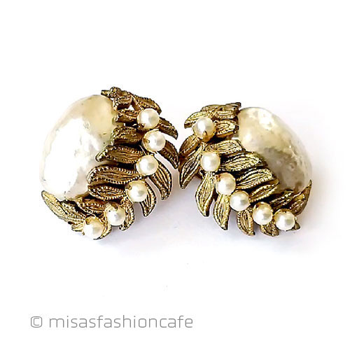 （画像用） ミリアムハスケル　刻印 バロックパール金葉