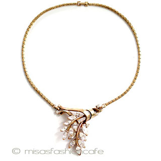 （画像用） Ｔｒｉｆａｒｉ　 トリファリ リーフブーケ　ネックレス