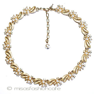 （画像用） Ｔｒｉｆａｒｉ　 トリファリ パールりぼんネックレス