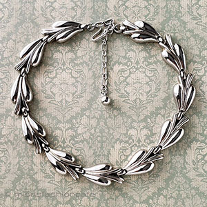 （画像用） Trifari　 トリファリ シルバーネックレス