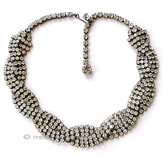 （画像用） アンティークジジュエリー ブライダルネックレス