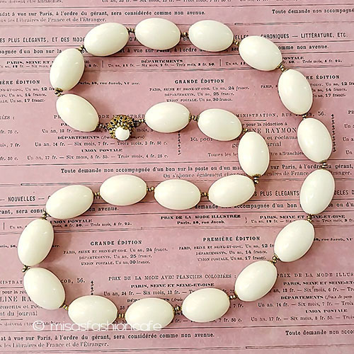 （画像用） ミリアムハスケル刻印 ロング　ネックレス