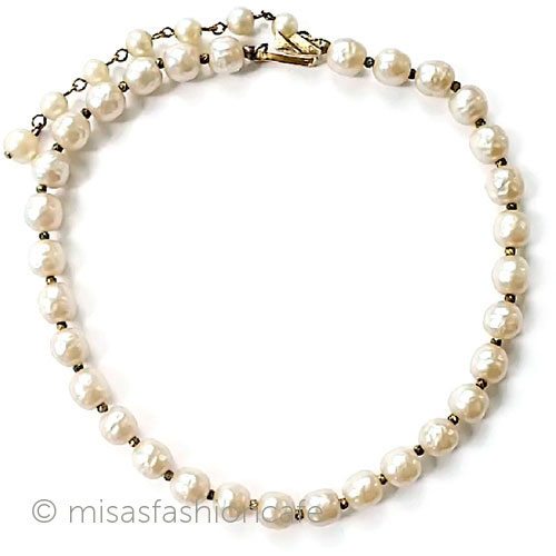 （画像用） ヴィンテージVendome ガラス・バロックパール