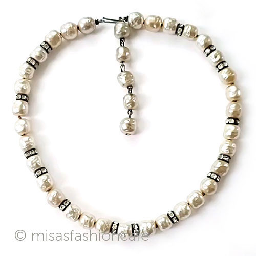 （画像用） アンティークジュエリー バロックパール　RS