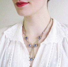 （画像用） チェコクリスタル　 ネックレス