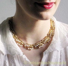 （画像用） Trifarトリファリ フローラル・ネックレス