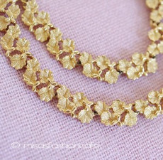 （画像用） Trifari　トリファリ ゴールドリーフ　ネックレス