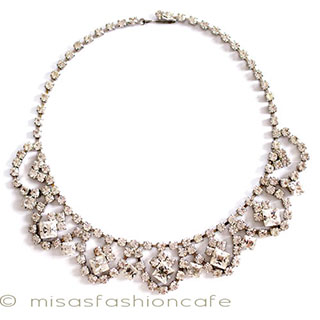 （画像用） クリスタル　ネックレス