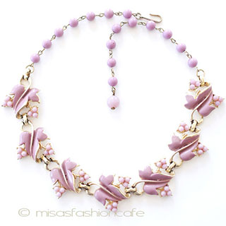 （画像用） ＣＯＲＯ　ネックレス ラベンダー・ベリー