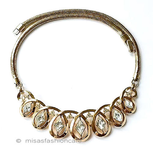 （画像用） Trifari　 トリファリ 1950年代　ネックレス