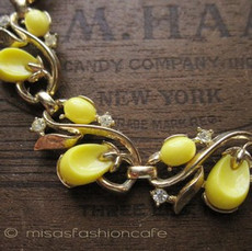 （画像用） Trifari　トリファリ　 　フローラル ネックレス