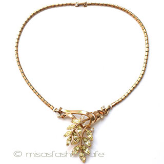 （画像用） Ｔｒｉｆａｒｉ　 トリファリ リーフブーケ　ネックレス