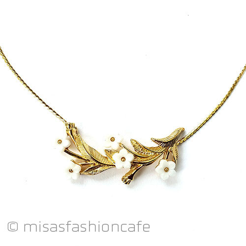 （画像用） Trifari　 トリファリ 花束　ネックレス