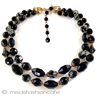 （画像用） Trifari　 トリファリ ２連　ネックレス