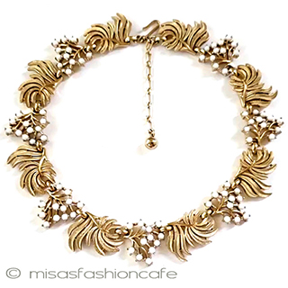 （画像用） Trifari　 トリファリ ベリー　ネックレス