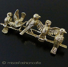 （画像用） すずめ・小鳥　ブローチ