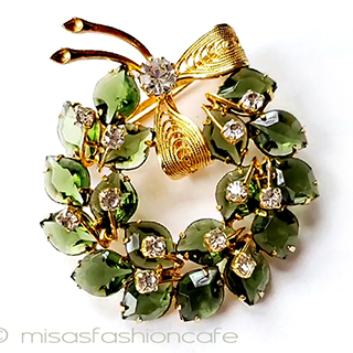 （画像用） ヴィンテージジュエリー オーストリア製　リース