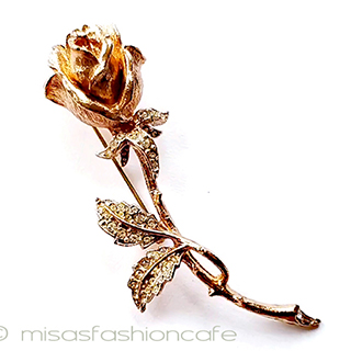 （画像用） アンティークジュエリー 美女と野獣　ローズ