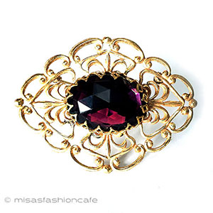 （画像用） ミリアムハスケル刻印 Haskell　ブローチ