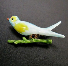 （画像用） Original By Robert ロバート鳥ブローチ