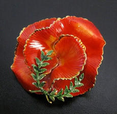 （画像用） Original By Robert　 ポピー　ブローチ