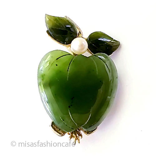 （画像用） SWOBODA　スワボダ 真珠・翡翠の林檎