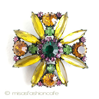 （画像用） マルテスクロス　十字架 ブローチ兼ペンダント　