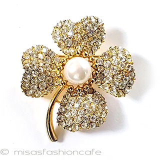 （画像用） Trifari　 トリファリ ラッキークローバー