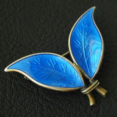 （画像用） ノルウェイ製SterｌingSilver 銀製ブローチ