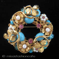 （画像用） Coro リースブローチ