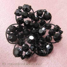 （画像用） Regencyリージェンシー フローラル ブローチ