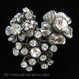 （画像用） Miriam Haskell ミリアムハスケル ブローチ