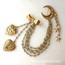 （画像用） Coro コロブローチ: リボン・ ハート・ムーン・スター