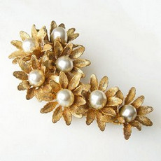 （画像用） Miriam Haskell ミリアムハスケル ブローチ