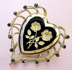 （画像用） Original By Robert　 ハート　ブローチ