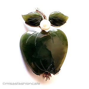 （画像用） SWOBODA　スワボダ 真珠と翡翠の林檎