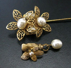 （画像用） Miriam Haskell ミリアムハスケル ブローチ